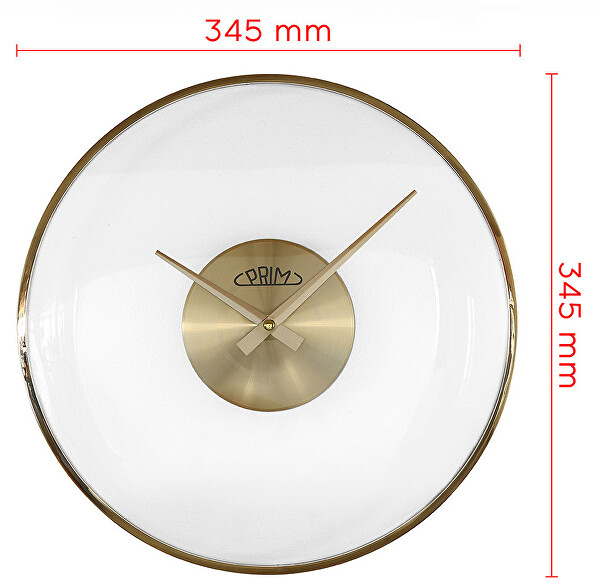Nástěnné hodiny Pellucid Lens E01P.4159.80