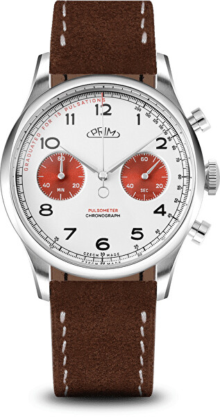 Janský Pulsometer Chronograph 42 W01P.13282.B
