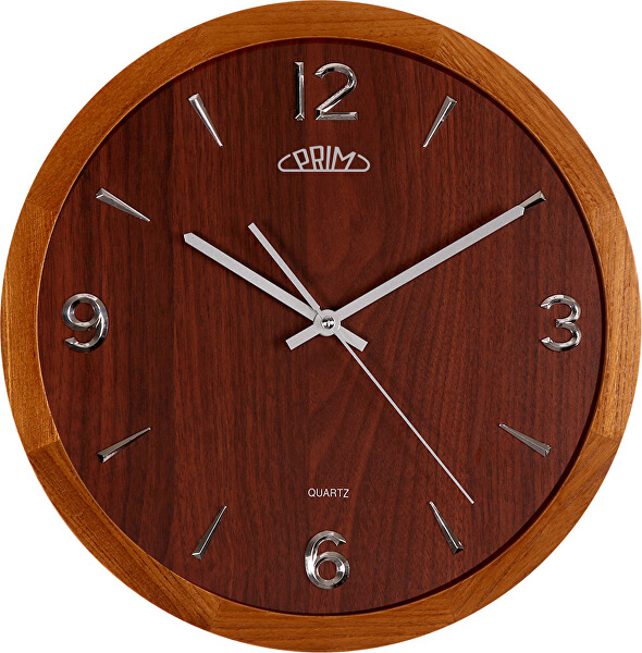 Nástěnné hodiny Wood Style II E07P.3886.50