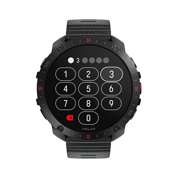 Grit X2 sporttester S-L černá