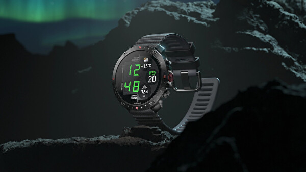 POLAR GRIT X2 PRO Titanium Brown M/L + silikonový řemínek