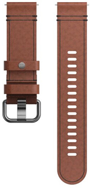 Remienok 22 mm kožený M/L hnedá