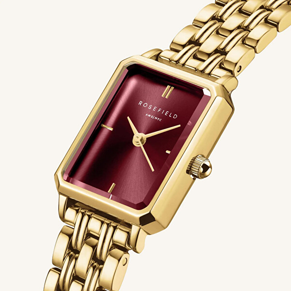 Octagon XS Burgundy Sunray Steel Gold OBGSG-O83