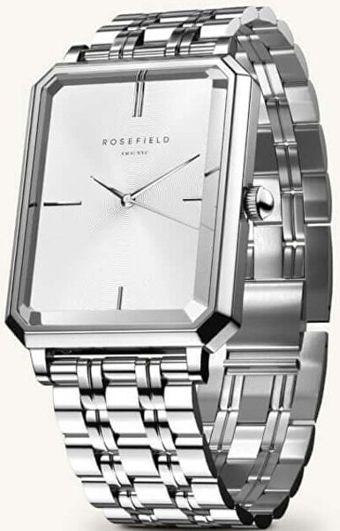 The Octagon White Sunray Steel Silver OCWSS-O41