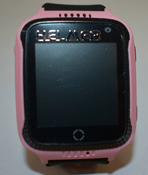 SLEVA I. - Chytré dotykové hodinky s GPS lokátorem a fotoaparátem - LK 707 růžové