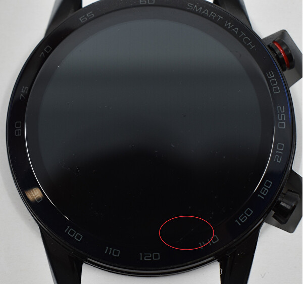 SLEVA - Smartwatch WO95BS - Black Steel