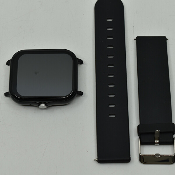 SLEVA VI. - Smartwatch WO2GTG - Black Silicone