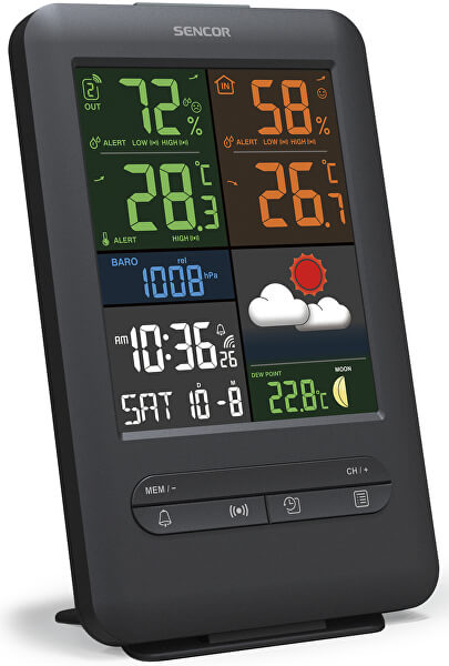 Meteorológiai állomás vezeték nélküli érzékelővel SWS 7300