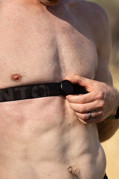 SHRM2 HR BELT W/ BLACK STRAP M/L SS051638000