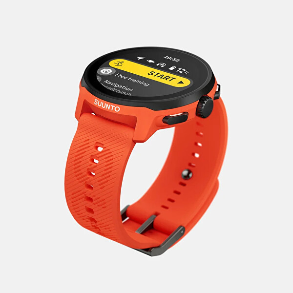Suunto Run Coral Orange Silicone