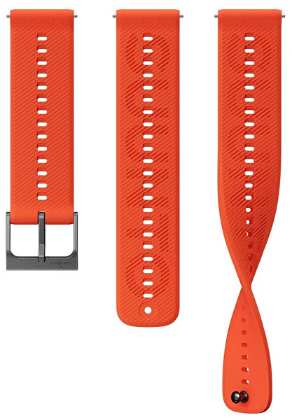 Řemínek 22mm Athletic 6 Coral Orange S+M SS051270000