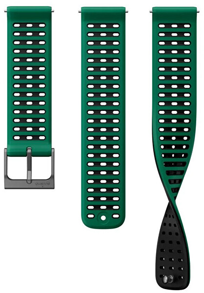 Řemínek 22mm Athletic 9 Pine Green S+M SS051218000
