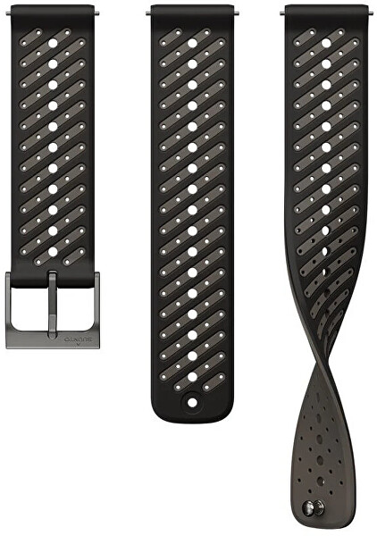 Řemínek 22mm Athletic 8 Black S+M SS051213000