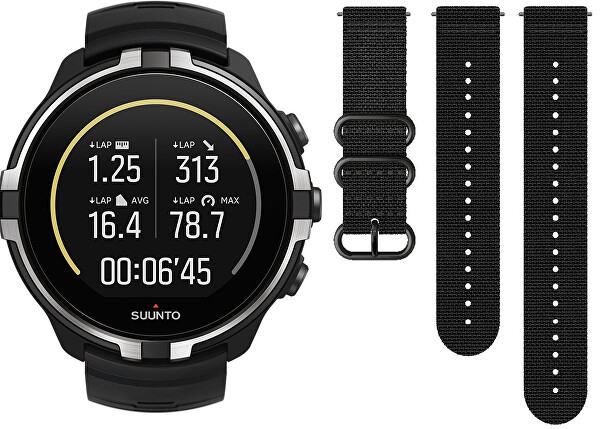 Suunto Spartan Sport Wrist HR Baro Stealth + Řemínky