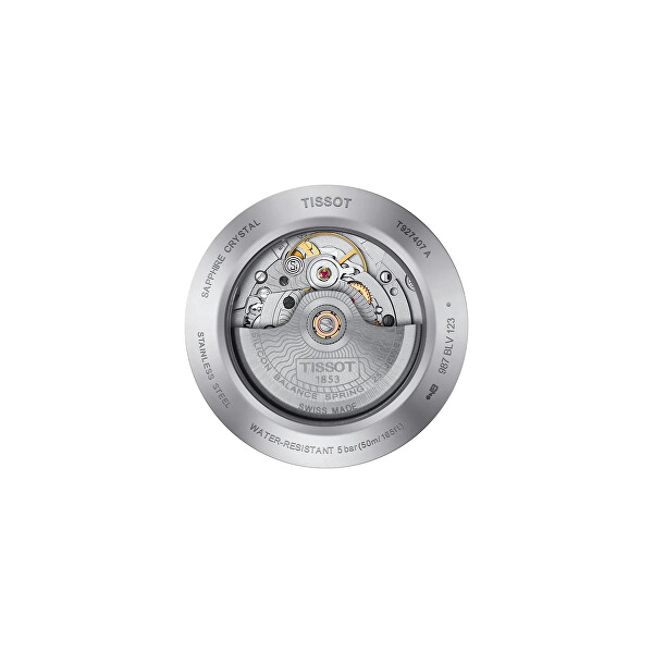 Gentleman Powermatic 80 Silicium 18K Gold Bezel T927.407.41.031.00