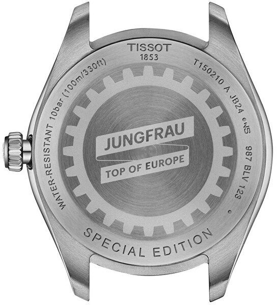 PR 100 Lady Quartz T150.210.11.031.01 Jungfraubahn Special Edition