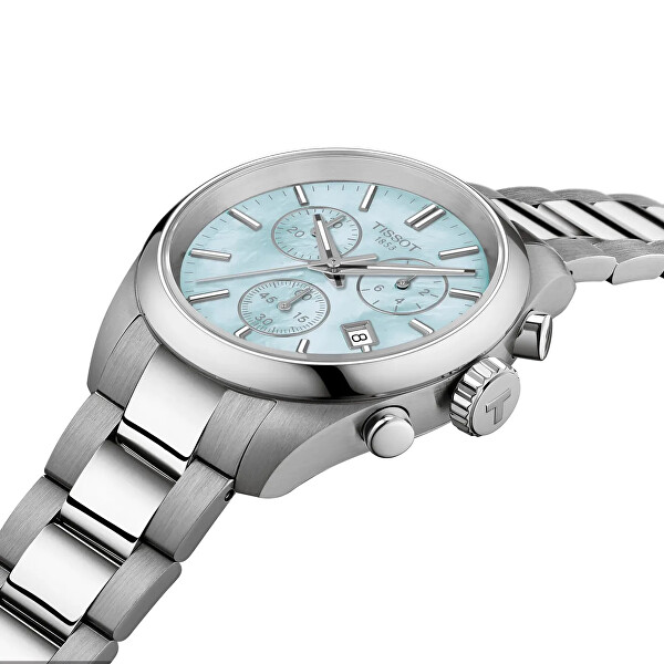 PR 100 Quartz Lady Chronograph 36mm T150.217.11.131.00