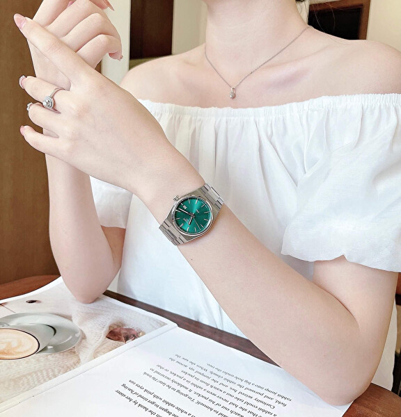 PRX 35MM Quartz Lady T137.210.11.081.00