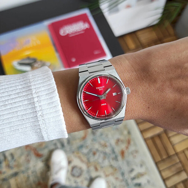PRX 35MM Quartz Lady T137.210.11.421.00