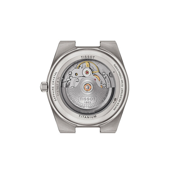 PRX Powermatic 80 Titanium 38 mm T137.807.44.041.00