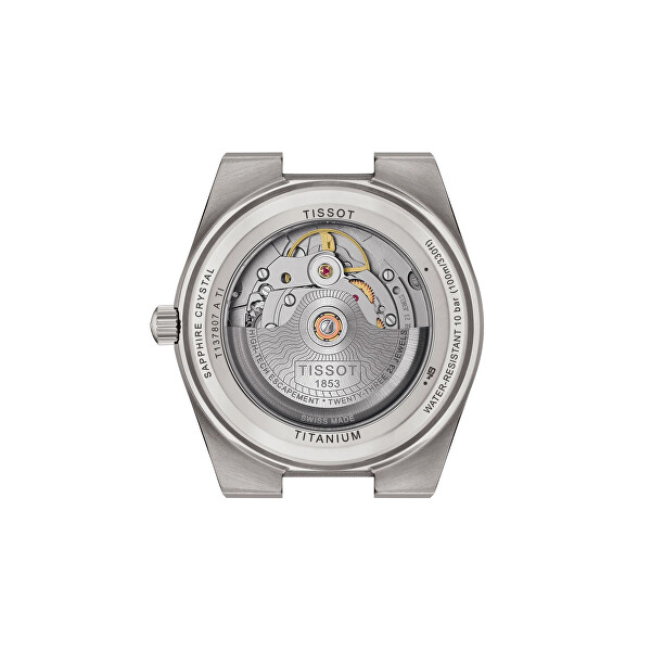 PRX Powermatic 80 Titanium 38 mm T137.807.44.061.00