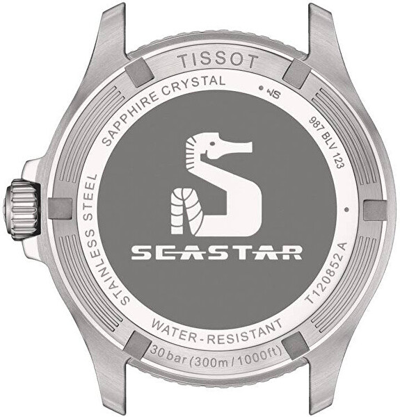 Seastar 1000 GMT Quartz – T120.852.11.051.00