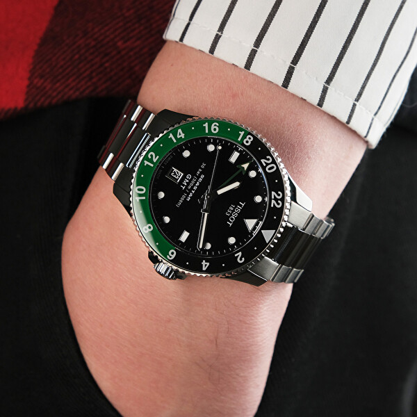 Seastar 1000 GMT Quartz – T120.852.11.051.00