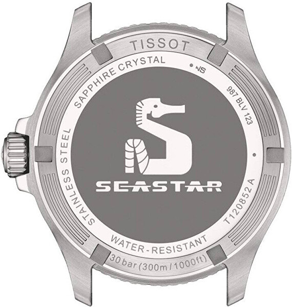 Seastar 1000 GMT Quartz – T120.852.17.051.00