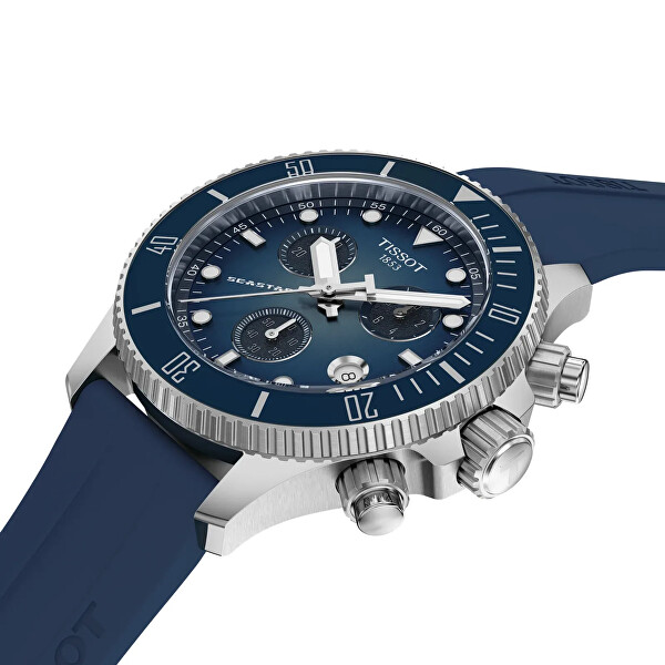 Seastar 1000 Quartz Chronograph 38mm T120.217.17.041.00