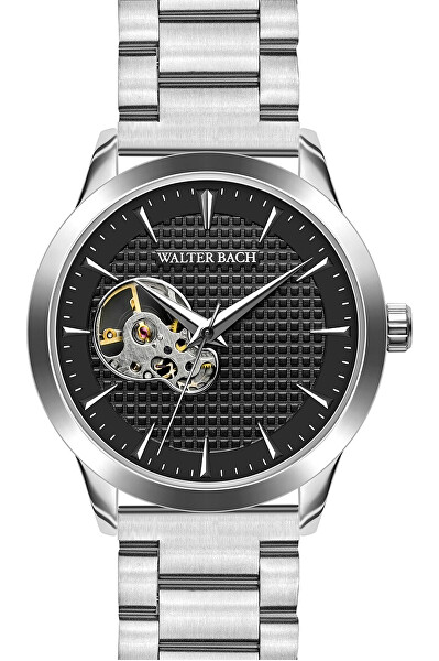 Ilmenau Automatic Silver Steel Watch WBW-4220