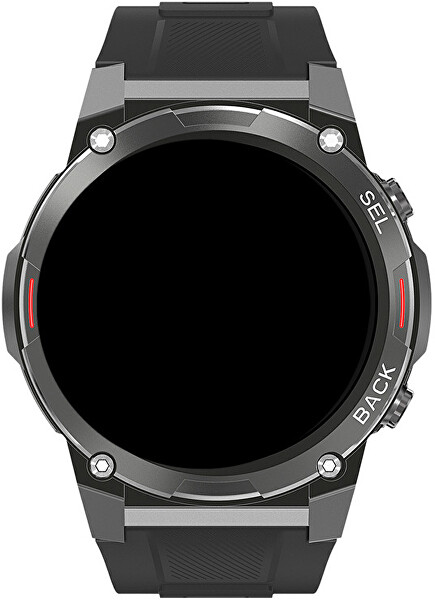 AMOLED Smartwatch DM51 – Black - Black