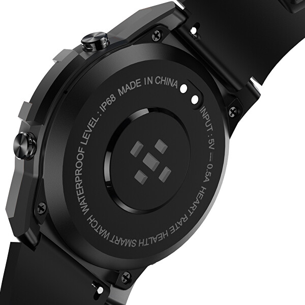 AMOLED Smartwatch DM55 – Grey - Black