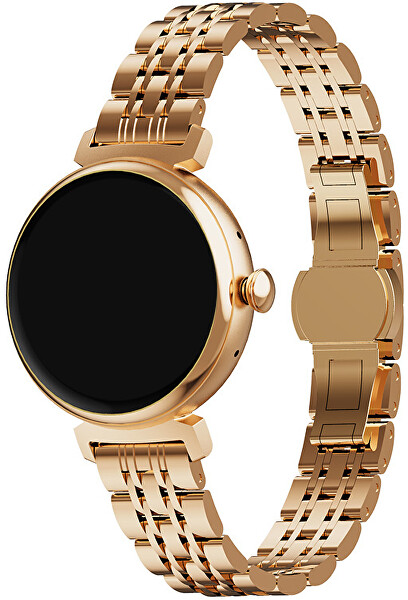 AMOLED Smartwatch DM70 – Gold – Gold