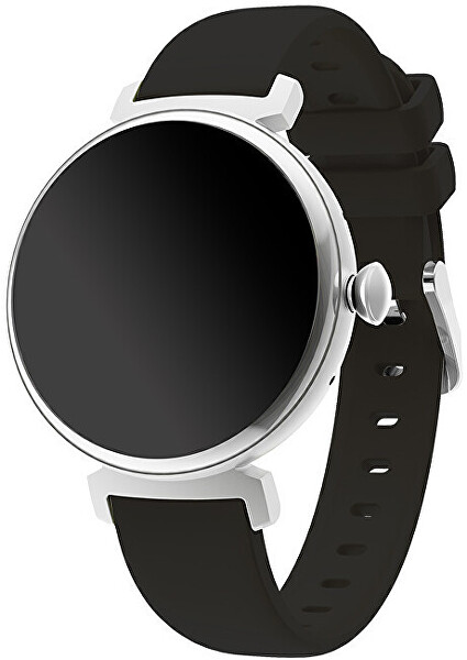 AMOLED Smartwatch DM70 – Silver - Black