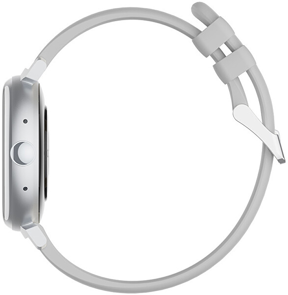 AMOLED Smartwatch DM70 – Silver - White