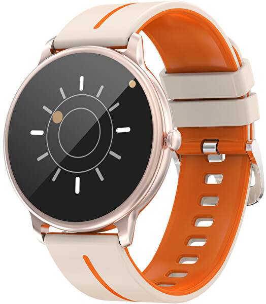 AMOLED Smartwatch KM60 – Rose Gold