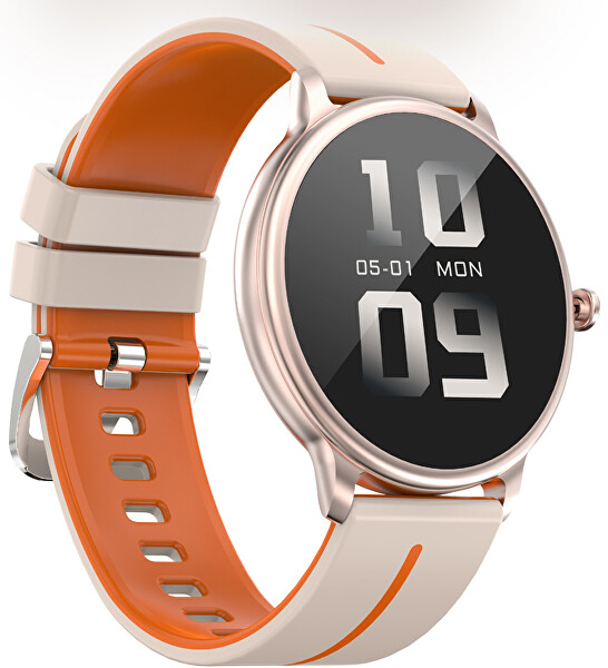 AMOLED Smartwatch KM60 – Roségold