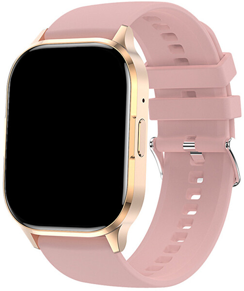 AMOLED Smartwatch W21HK – Gold - Pink