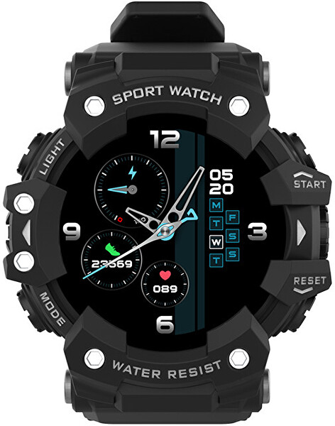 Smartwatch WO3CLB - Negru