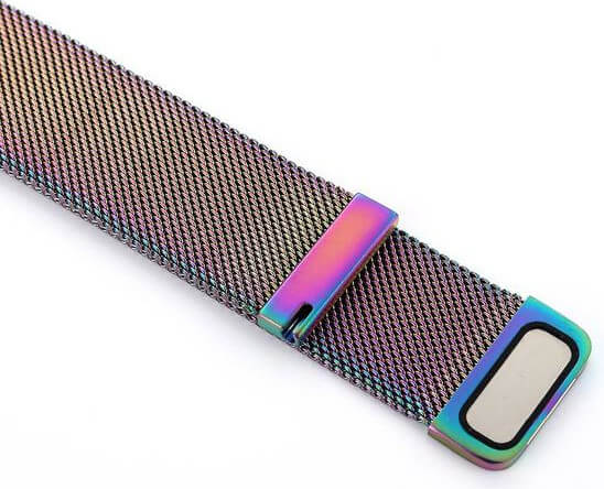 Stahl Milanaiseband für Apple Watch - Multicolor 42/44/45/49 mm