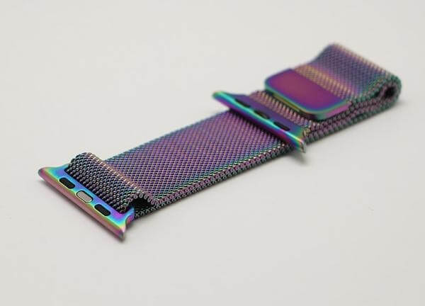 Cinturino in maglia milanese per Apple Watch - Multi color 42/44/45/49 mm