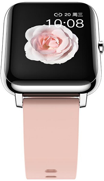SLEVA - Smartwatch W02P - Pink