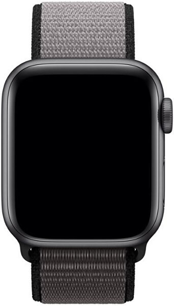 Provlékací sportovní řemínek pro Apple Watch - Černá/Šedá 42/44/45/49 mm