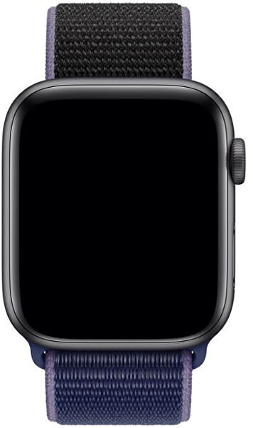 Átfűzhető sport szíj Apple Watch - kék / fekete 42/44/45/49 mm