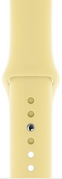 Szilikon szíj Apple Watch - Sárga 42/44/45/49 mm  - S/M