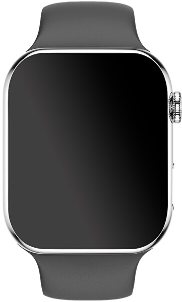 SLEVA - Smartwatch DM10 – Silver - Black