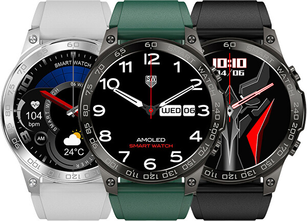 SLEVA - AMOLED Smartwatch WD50GN - Green