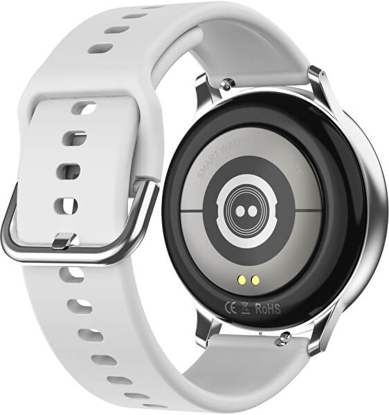 Smartwatch W33WS - White Silicon