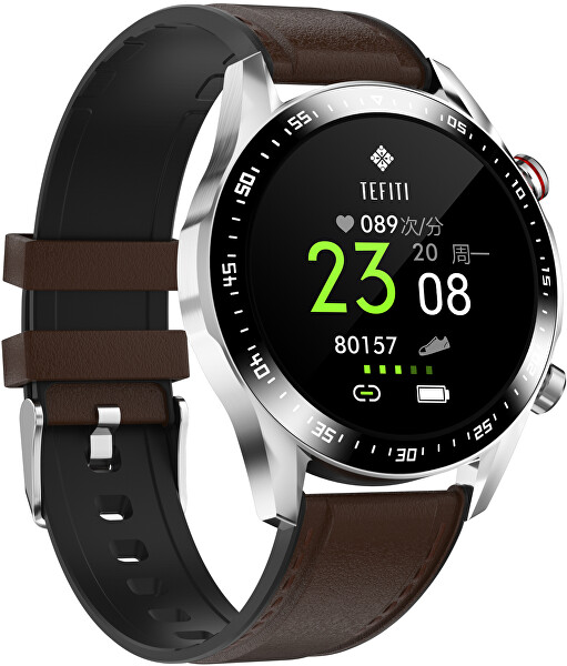 Smartwatch WO21BNL - Brown Leather