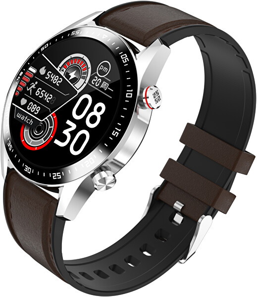 Smartwatch WO21BNL - Brown Leather